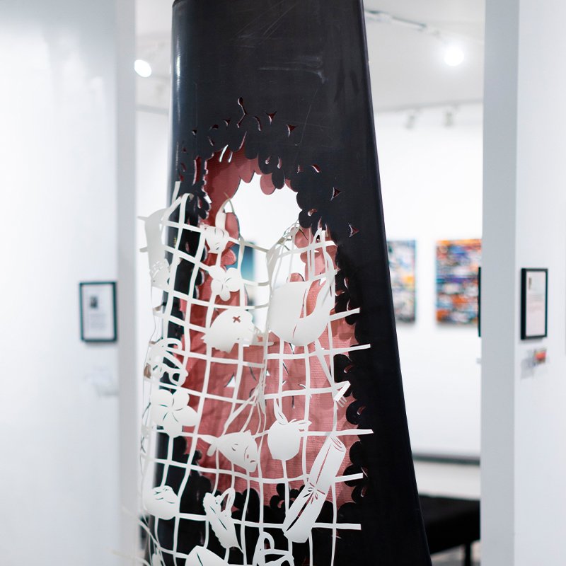 Birth of Memory sculpture by Lauren Iida