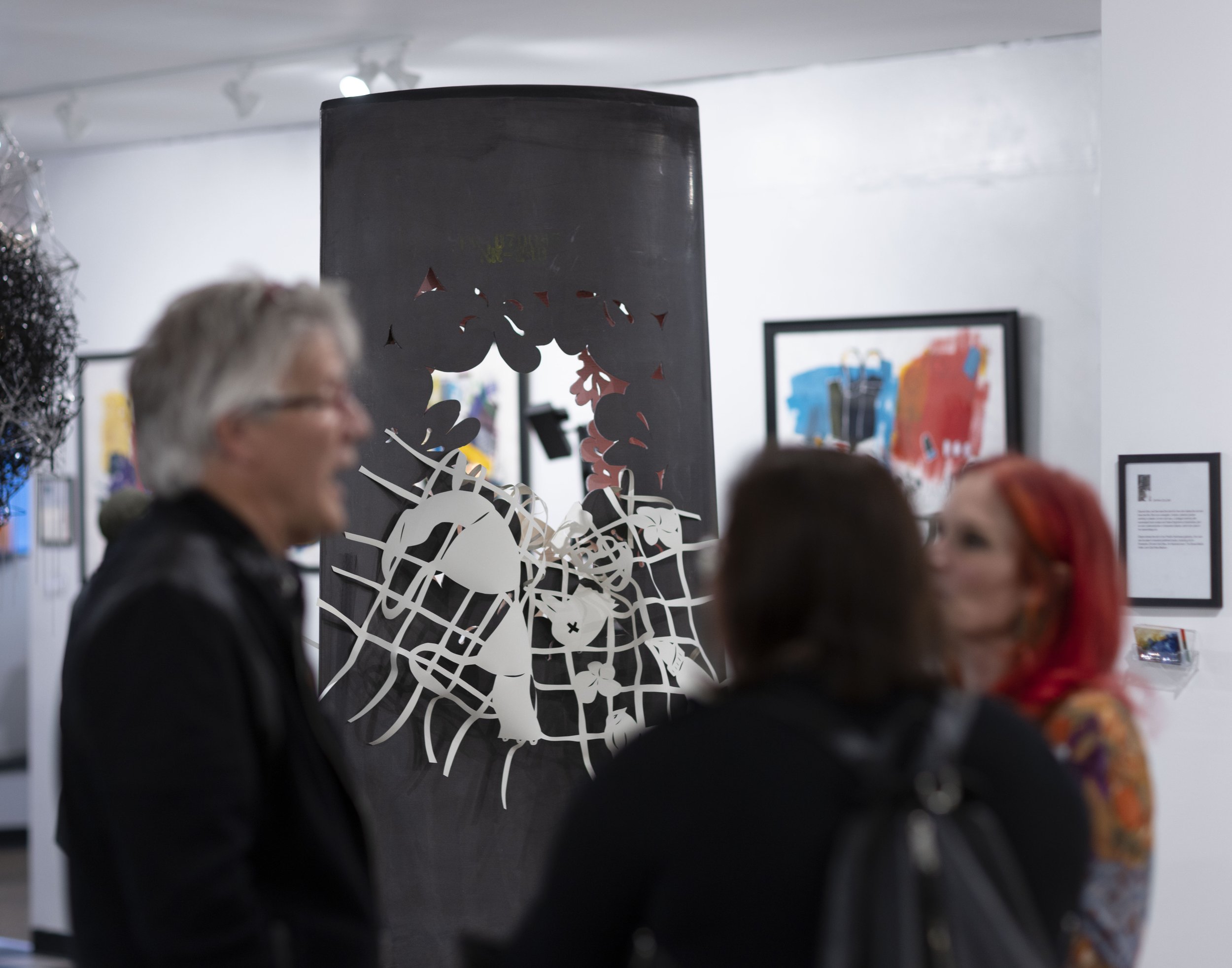 Exhibition crowd at FOGUE