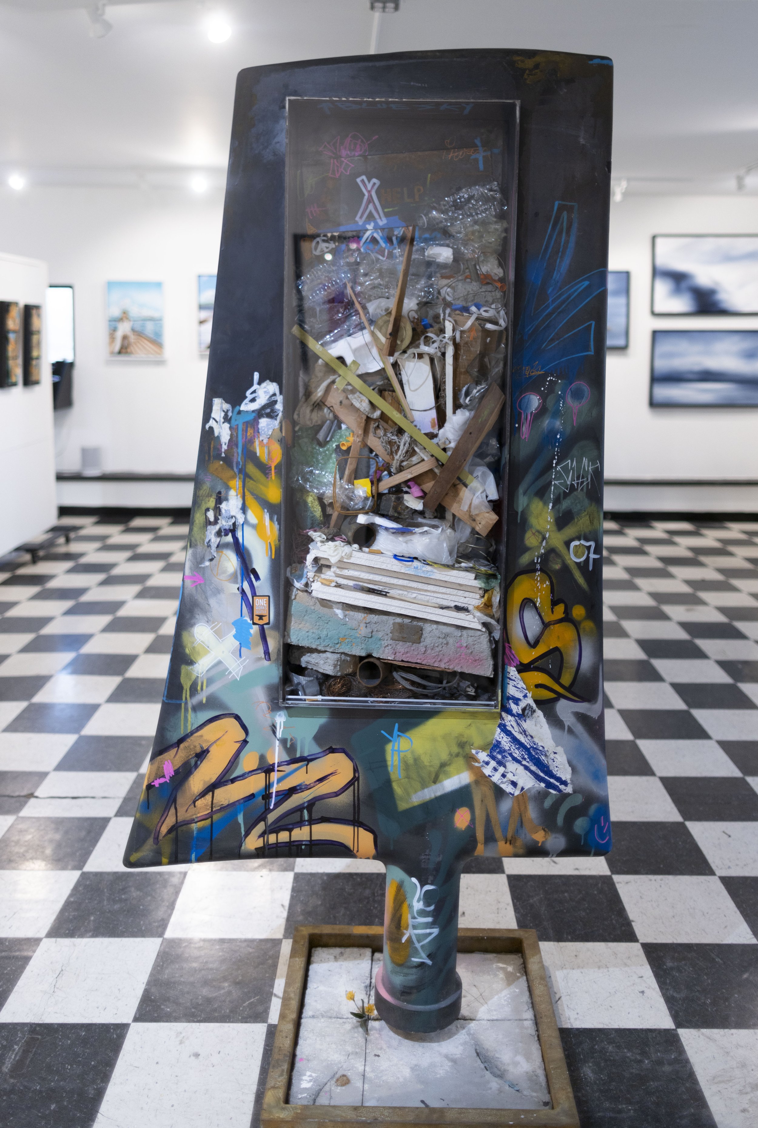 Nuclear sculpture by Colleen Monette at FOGUE Studios